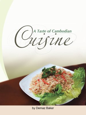cover image of A Taste of Cambodian Cuisine